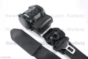 Seat Belt Front Driver Side Ford Falcon AU Series 1 - Black (650-010)