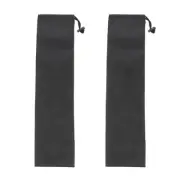 2 PCS Tent Pole Bag Hiking Storage Bags for Poles Camping Organizer