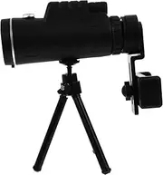 SEWACC 1 Set Mobile Phone Telescope with Tripod High Definition for Bird Watching Hiking Camping Black Compact Design for Easy Operation and Enhanced Color Reproduction