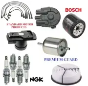 Tune Up Kit Filters Cap Wire Spark Plugs For ISUZU TROOPER L4 2.6L 1988-1991 (for: Isuzu)