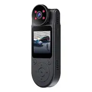 Night Vision Cam Camcorder Mini Police Body Camera 2K 1536P HD Audio Video DVR