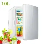 10L Mini Fridge Table Top Electric Small Cooler Bedroom Portable Ice Box Office.
