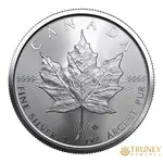 【TRUNEY貴金屬】2022加拿大楓葉紀念性銀幣1盎司/英國女王紀念幣 / 約 8.294台錢