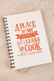 A Place For My Recipes Journal--WRI-LEARN-COOK