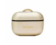 Saint Laurent Metallic Gold Leather Airpods Pro Case