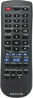 [ALLIMITY] N2QAYA000015 Replaced Remote Control Fit for Panasonic DVD CD Player DVD-S500 DVD-S700 DVD-S485 DVD-S500EP-K