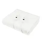 Laura Hill Electric Blanket Queen Size Bed Fitted Underlay Winter Throw White