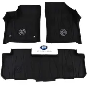 2018-2022 Buick Enclave All Weather Front & 2nd Row Floor Liners Ebony OEM GM