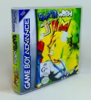 GBA Game Boy Advance Storage Case - Earthworm Jim - NO GAME
