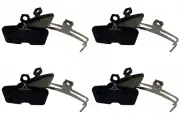 4 Pairs Copper Free DiscoBrakes Pads For SRAM Avid Code R RS RSC Stealth 2011+