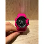 【二手】 G-SHOCK MIX玩酷音樂控制藍芽錶 桃紅色 GBA-400-4C