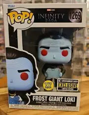 Marvel Infinity Saga Frost giant Loki #1269 Entertiment Earth Exclusive GITD Pop