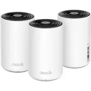 TP-Link Deco XE75 Pro(3-pack) 3-Pack Deco XE75 Pro AXE5400 Tri-Band Mesh Wi-Fi 6E System Router/Extender