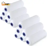 12-Pack Foam Paint Roller 4 Inch, Small Paint Roller Kit, Mini Paint Ro