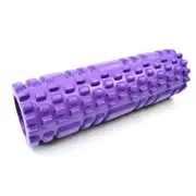 NNETM Yoga Foam Roller Pilates Back Massage Brick (Purple)