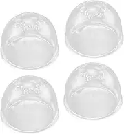 Hamster External Hole Plugs | Dwarf Tube End Connectors - Plumbing Tools with Ventilated Holes Fun Activities Maze for Chinchilla Pet Animal Mice Enrichment Play