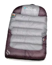 Pet Life Helios Trail Barker Multi Surface Travel Dog Bed Featuring BlackShark Technology