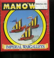 RARE Man-o-war imperial Wargalleys warhammer fantasy naval game mint in shrink