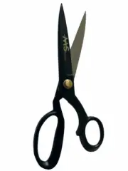 High Grade BLACK Tailor Scissors Sewing Dressmaking Upholstery Fabric Shears