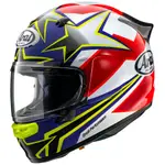 ARAI ASTRO-GX 頂規旅行帽 安全帽 彩繪 STAR&STRIPE YELLOW