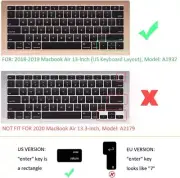 for 2019-2018 MacBook Air 13'' with Touch ID Retina Display (A19 Keyboard Cover