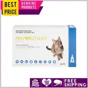 REVOLUTION FOR CATS 3 Pipettes (SELAMECTIN) 2.27 To 7.5 Kg