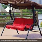 (Red)Swing Chair Cover NonFading Swing Chair Cushion Cushion Replacement