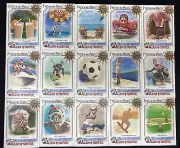 2023 Topps Allen & Ginter FUN IN THE SUN Complete 15 Card Insert Set