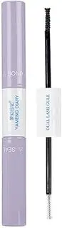 Lash Glue and Seal, Cluster Lash Glue for Cluster Eyelash Extensions, Waterproof Strip Eyelash Seal Glue, Dual-Ended Eye Lash Glue Mascara