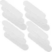 Ipetboom 50pcs Nail Display Board Nail Art Display Nail Display Book Nail Stuff Gel Nail Accessories Gel Nail Tips Nail Accessories for Nail Technician Nail Sticks Acrylic Transparent