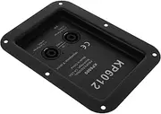 Totority Sturdy Metal Speaker Terminal Connector Plate Easy Install Wall Plate for Stage Equipment
