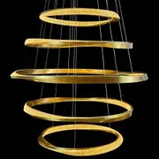 Delessi Saturno 5 Ring LED Pendant