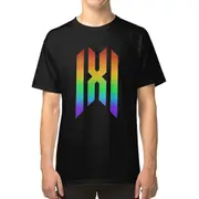 Monsta X Rainbow Logo T-shirt