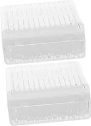 Gatuida Camera Moisture Agent 2 Packets of Silica Gel Dehumidifier Box for Camera Lens Dryer Portable Storage
