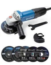 DongCheng Angle Grinder 4-1/2 inch 6.7-Amp Paddle Switch Cut off Tool 11800RP