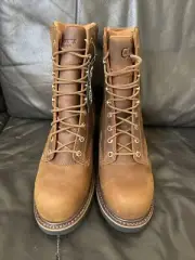 Chippewa Mens Valdor 8"Comp Toe WP Logger Work Boot,Size US 9.5,Brown, 73236 NIB