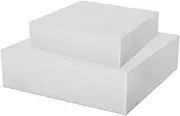 DUOLEH High Density Sofa Replacement Foam Cushions for Campervans, Outdoor Seats, Wooden Furniture, Bed Mattress, Pet Beds, Wheel Chairs, Home Accessories Supplies (80 * 45cm,15cm Thick)