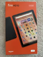 Amazon Fire HD 10 10.1" FHD 32GB, 2023, 13th Gen, Black, Brand New