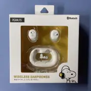 Snoopy Bluetooth Wireless Earphones Japan Exclusive Peanuts 2024 New Unused