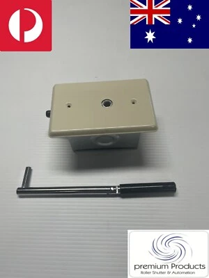 Roller shutter winder Box In Wall salento Steel Cable DIY Repair + Free Handle
