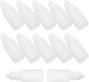 Alipis 12Pcs Squeezable Dropper Bottles for Eye Liquid Empty Dropping Bottles with Safety Caps for Liquid Dispensing and Sample Packing