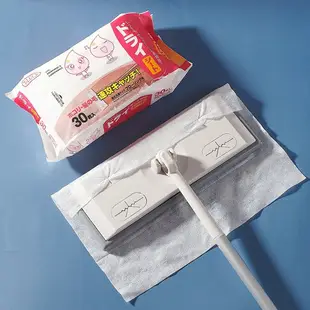 靜電除塵紙拖把一次性免洗拖布紙擦地濕巾家用吸塵地板拖地濕紙巾