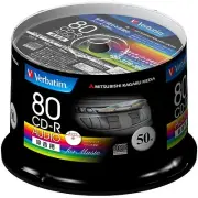 Mitsubishi Chemical Media Verbatim music for the Blank CD-R 80 minutes