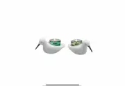Partylite Sandpiper Tealight Holder Pair BNIB