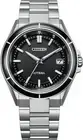 CITIZEN CB3030-76E ATTESA Eco-Drive Direct Flight ACT Line Black Titanium New