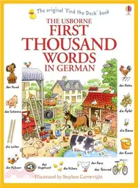 在飛比找三民網路書店優惠-First Thousand Words in German