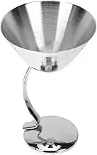 SHOWERORO 1pc Stainless Steel Cup Red Wine Cup Coupe Cup Party Goblet Stylish and Elegant