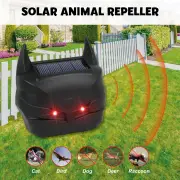 Outdoor Solar Animal Repellent Ultrasonic Infrared Bird Repellent Dog Repellent Mouse Repellent Built-In Light SensorI