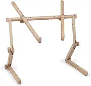 Needlework Table and Lap Hands-Free Stand Made of Organic Beech Wood Tapestry Cross Stitch Embroidery Frame Holder