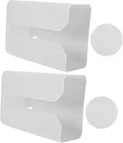 CATIEBYE 1 Set Wall Mounted Tissue Box Creative Hanging Tissue Containers and Handy for Bathroom Living and Kitchen for Use
